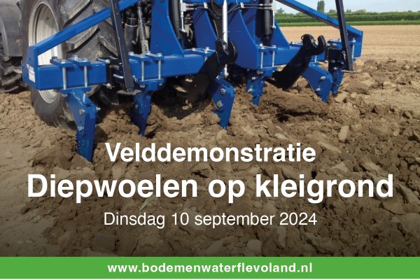 Velddemonstratie Diepwoelen op kleigrond